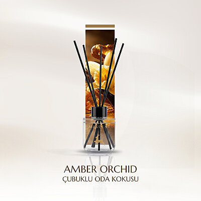Amber Orchid Çubuklu Oda Kokusu - MUSCENT