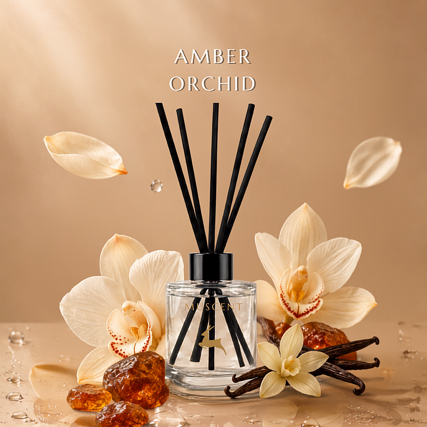Amber Orchid Çubuklu Oda Kokusu