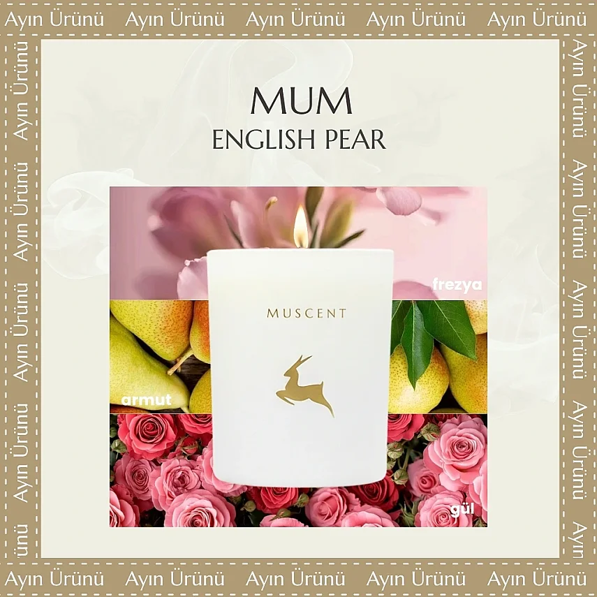 English Pear Freesia Mum 165 gr. - MUSCENT