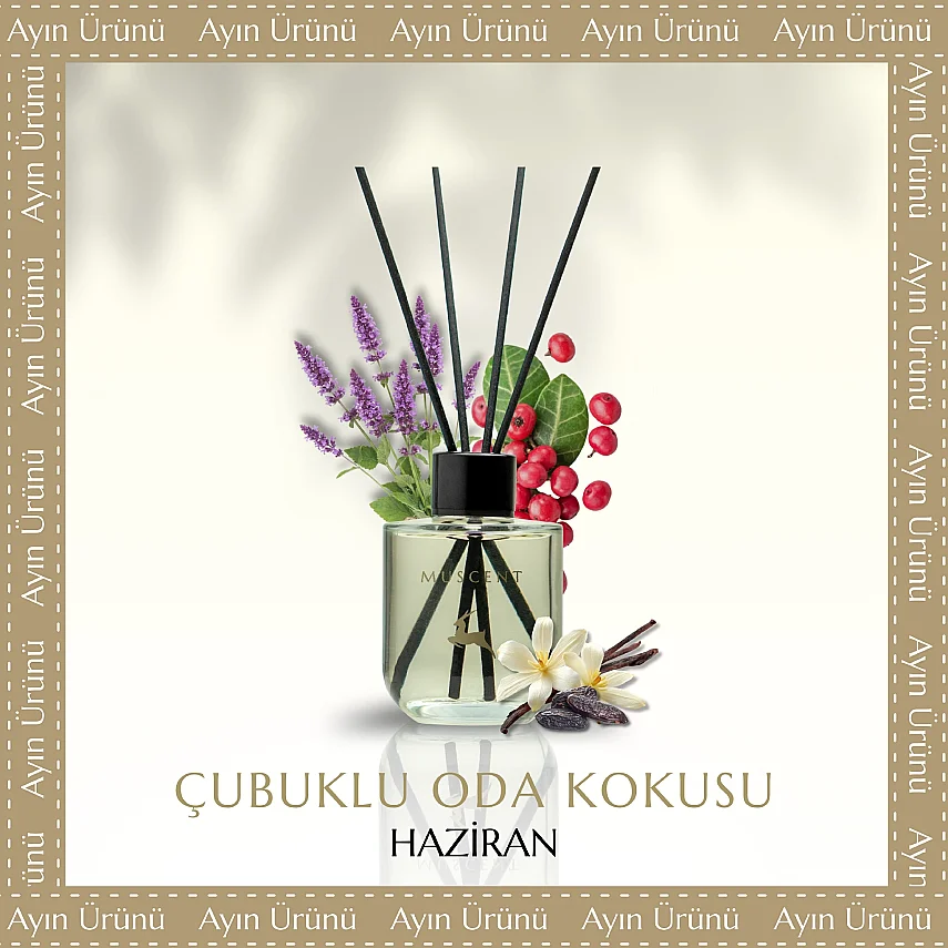 Haziran Çubuklu Oda Kokusu - MUSCENT
