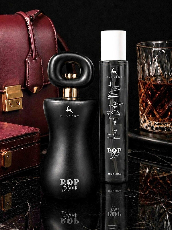 Pop Black 100 ml + Hair & Body Mist 50 ml - 3