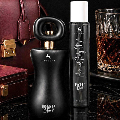 Pop Black 100 ml + Hair & Body Mist 50 ml - 3