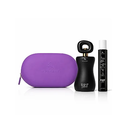 Pop Black 100 ml + Hair & Body Mist 50 ml - MUSCENT (1)