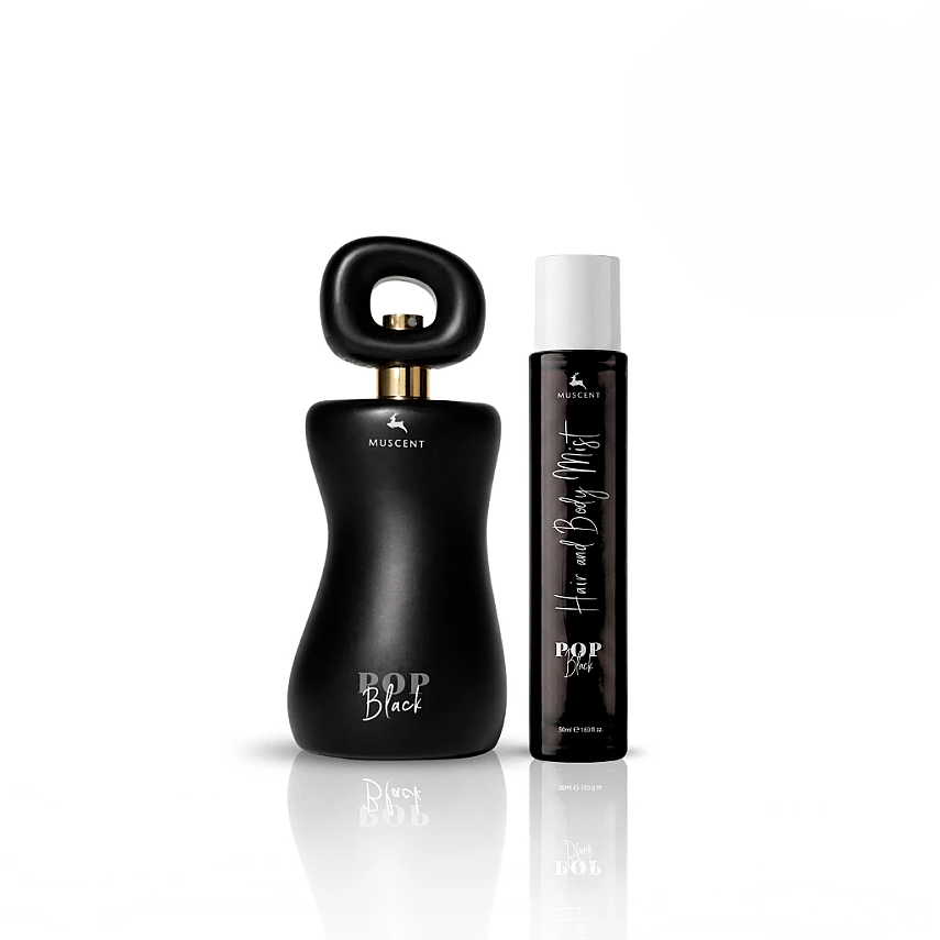 Pop Black 100 ml Hair Body Mist 50 ml