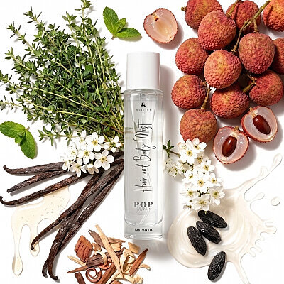 Pop White 100 ml + Hair & Body Mist 50 ml - MUSCENT (1)
