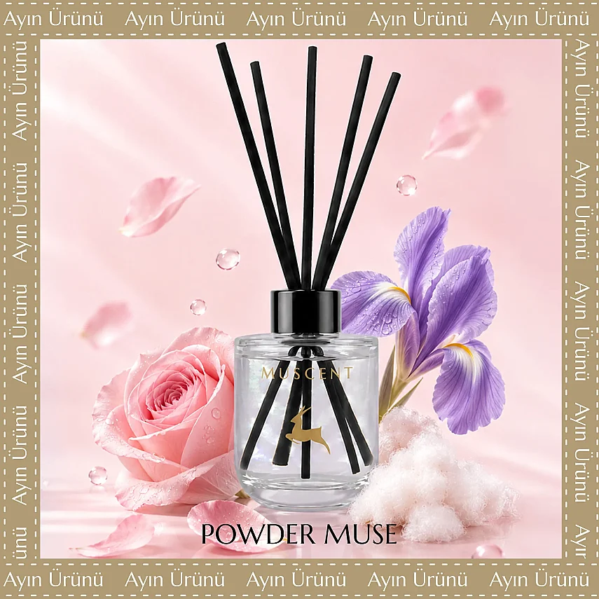 Powder Muse Çubuklu Oda Kokusu