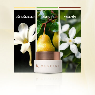 Sweet Flower Solid Krem Parfüm - MUSCENT (1)